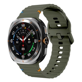 Wave Sport Band - Gr&uuml;n - Samsung Galaxy Watch Ultra 47mm