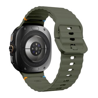 Wave Sport Band - Gr&uuml;n - Samsung Galaxy Watch Ultra 47mm