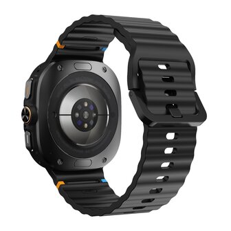 Wave Sport Band - Schwarz - Samsung Galaxy Watch Ultra 47mm