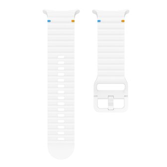 Wave Sport Band - Wei&szlig; - Samsung Galaxy Watch Ultra 47mm