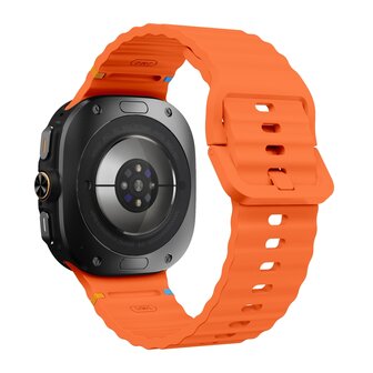 Wave Sport Band - Orange - Samsung Galaxy Watch Ultra 47mm