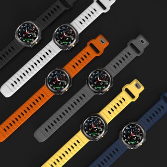 Wave Silikonarmband - Gelb - Samsung Galaxy Watch Ultra 47mm