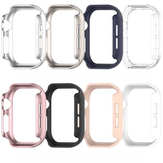 Hartschalengeh&auml;use 46mm (offene Vorderseite) - Silber - Geeignet f&uuml;r Apple Watch 46mm