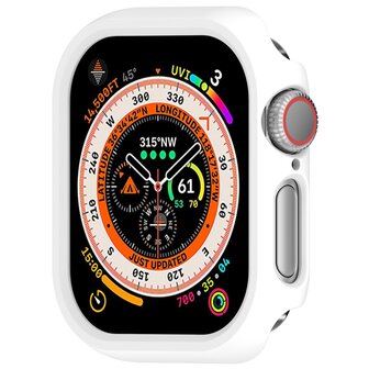 Hartschalengeh&auml;use 46mm (offene Vorderseite) - Wei&szlig; - Geeignet f&uuml;r Apple Watch 46mm