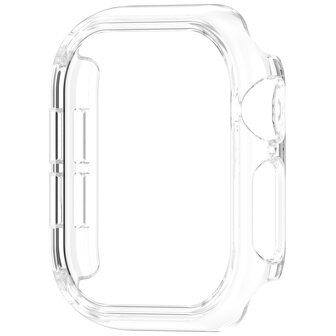 Hartschalengeh&auml;use 46mm (offene Vorderseite) - Transparent - Geeignet f&uuml;r Apple Watch 46mm