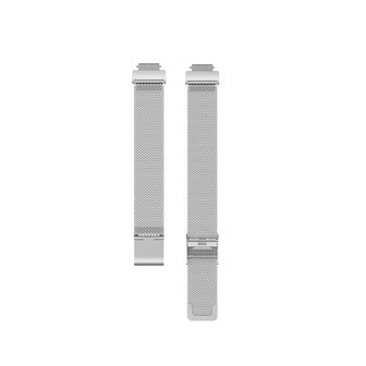 Fitbit Inspire 3 - Milanaise-Band mit Schnallenverschluss - Silber