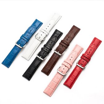 Garmin Lily 2 - Krokodillederband - Rot