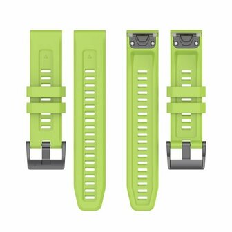 Silikon-Sportarmband - Gr&uuml;n - Garmin Fenix 8 - 43mm