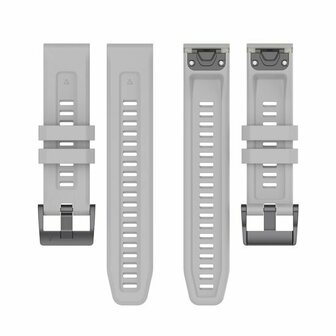 Silikon-Sportband - Grau - Garmin Fenix 8 - 43mm