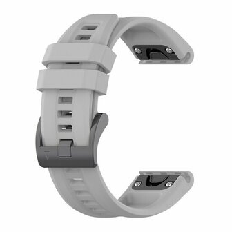 Silikon-Sportband - Grau - Garmin Fenix 8 - 43mm
