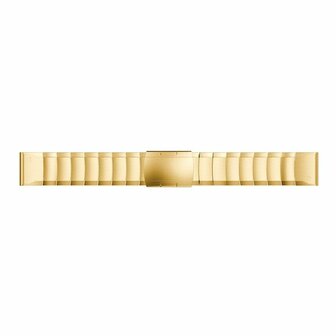 Edelstahl-Gliederarmband - Gold - Garmin Fenix 8 - 43mm