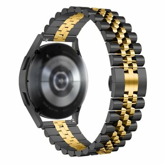 Stahlband - Schwarz mit Gold - Garmin Vivoactive 4 / 4L