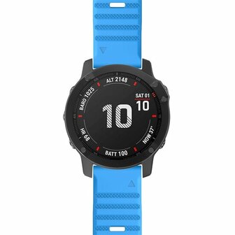 Silikonband - Blau - Garmin Fenix 8 / 8 Pro - 51mm