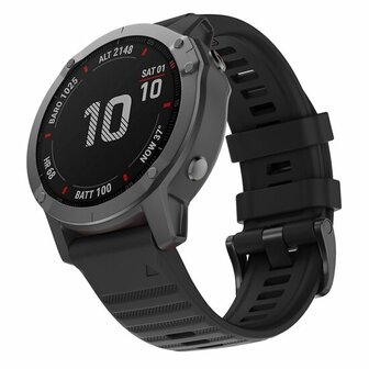 Silikonband - Schwarz - Garmin Fenix 8 / 8 Pro - 51mm