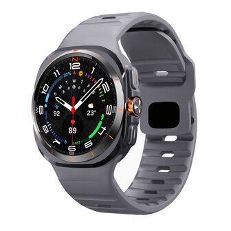 Wave Silikonarmband - Dunkelgrau - Samsung Galaxy Watch Ultra 47mm
