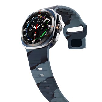 Wave Silikonarmband - Camouflage - Samsung Galaxy Watch Ultra 47mm