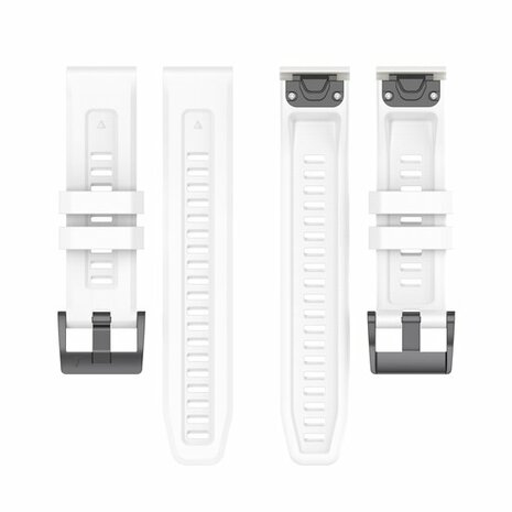Silikon-Sportarmband - Weiß - Garmin Fenix 8 / 8 Pro - 51mm