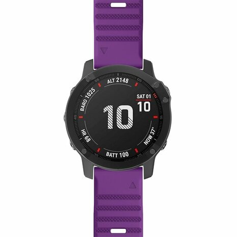Silikonband - Lila - Garmin Fenix 8 / 8 Pro - 51mm