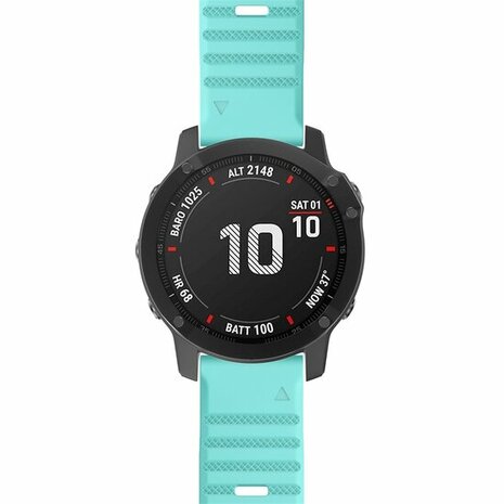 Silikonband - Hellblau - Garmin Fenix 8 / 8 Pro - 51mm