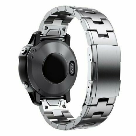 Titan-Gliederarmband - Silber - Garmin Fenix 8 / 8 Pro - 51mm