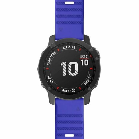 Silikonband - Kobaltblau - Garmin Fenix 8 / 8 Pro - 51mm