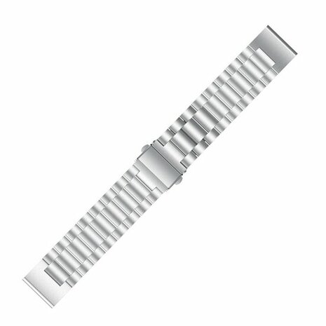 Stahlgliederarmband - Silber - Garmin Fenix 8 / 8 Pro - 51mm
