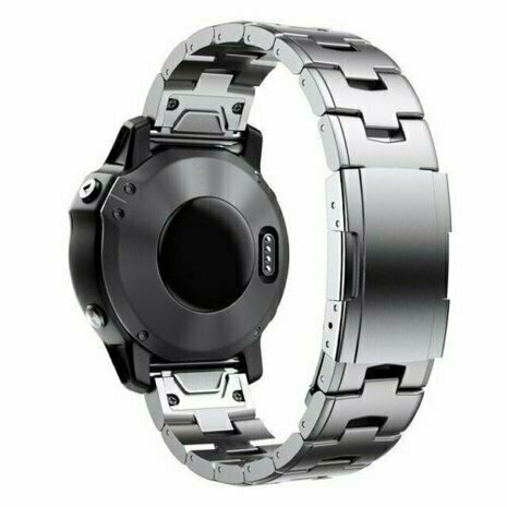 Titan-Gliederarmband - Silber - Garmin Fenix 8 / 8 Pro - 47mm