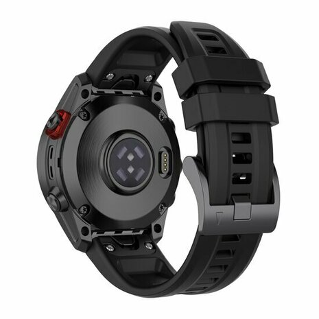 Silikon-Sportarmband - Schwarz - Garmin Fenix 8 / 8 Pro - 47mm