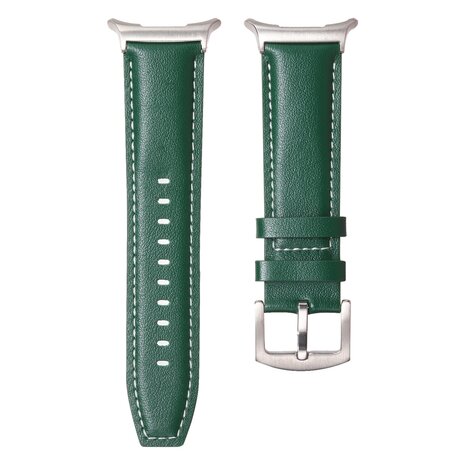 Premium-Lederarmband - Grün - Samsung Galaxy Watch Ultra Armbänder - 47mm