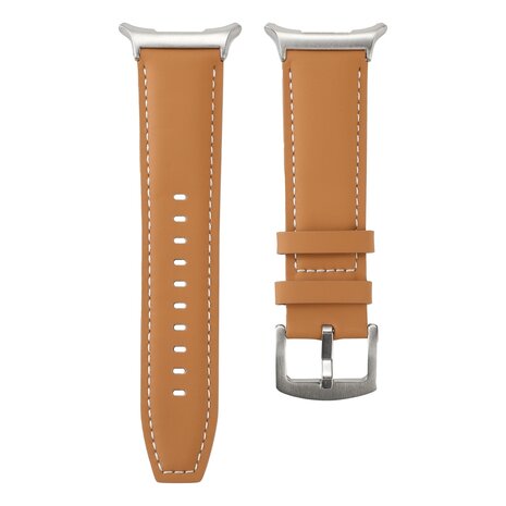 Premium-Lederarmband - Hellbraun - Samsung Galaxy Watch Ultra Armbänder - 47mm