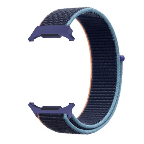 Nylon Loop Armband - Dunkelblau - Samsung Galaxy Watch Ultra 47mm