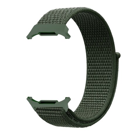 Nylon Loop Armband - Armee grün - Samsung Galaxy Watch Ultra 47mm