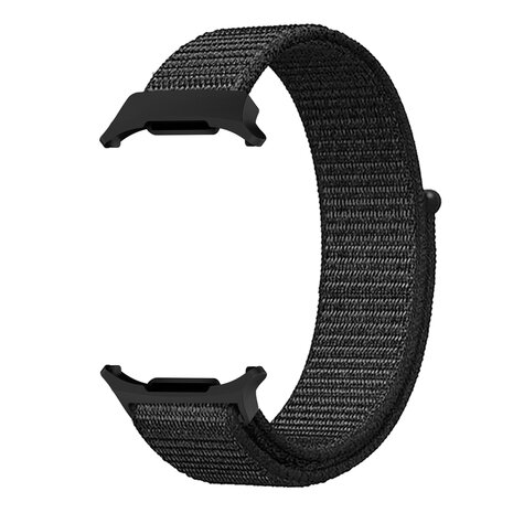 Nylon Loop Armband - Schwarz - Samsung Galaxy Watch Ultra 47mm