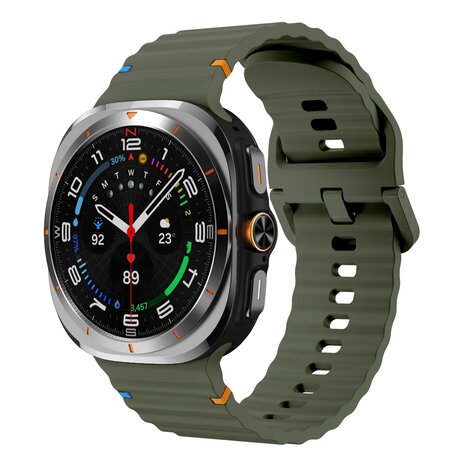 Wave Sport Band - Grün - Samsung Galaxy Watch Ultra 47mm
