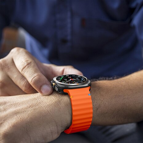 Wave Sport Band - Orange - Samsung Galaxy Watch Ultra 47mm