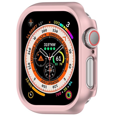 Hartschalengehäuse 46mm (offene Vorderseite) - Roségold - Geeignet für Apple Watch 46mm