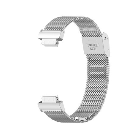 Fitbit Inspire 3 - Milanaise-Band mit Schnallenverschluss - Silber