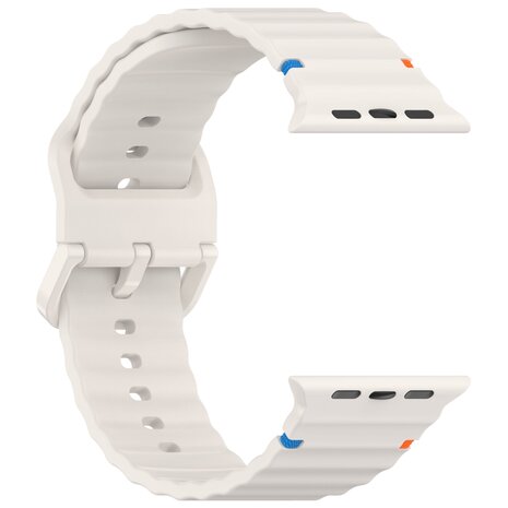 Wave Sportband - Starlight / Sternenlicht - Geeignet für Apple Watch 38mm / 40mm / 41mm / 42mm