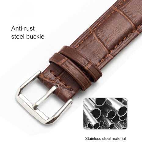 Garmin Lily 2 - Krokodillederband - Blau