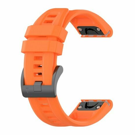 Silikon-Sportarmband - Orange - Garmin Fenix 8 - 43mm
