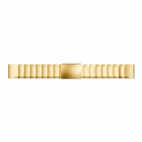 Edelstahl-Gliederarmband - Gold - Garmin Fenix 8 - 43mm