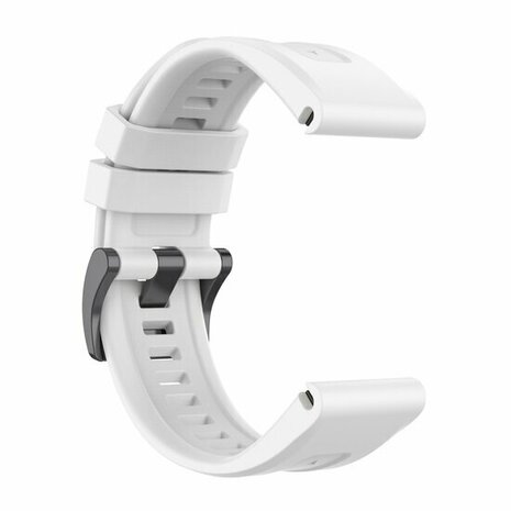 Silikon-Sportarmband - Wei&szlig; - Garmin Fenix 8 - 43mm