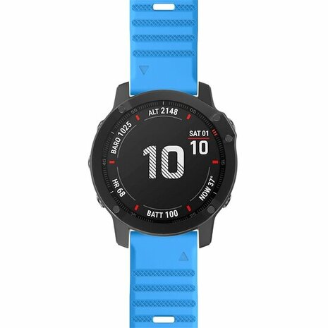 Silikonband - Blau - Garmin Fenix 8 / 8 Pro - 51mm