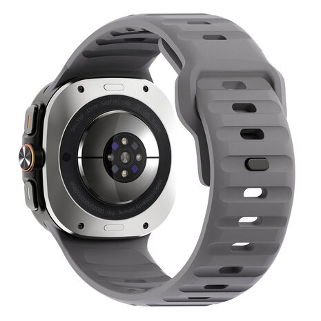 Wave Silikonarmband - Dunkelgrau - Samsung Galaxy Watch Ultra 47mm