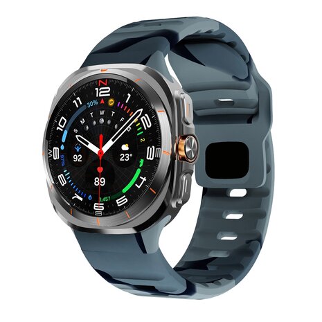Wave Silikonarmband - Camouflage - Samsung Galaxy Watch Ultra 47mm