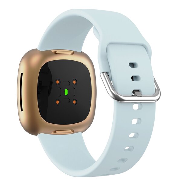Fitbit Versa 3 &amp; 4 / Sense 1 &amp; 2 - Silikonband - Hellblau