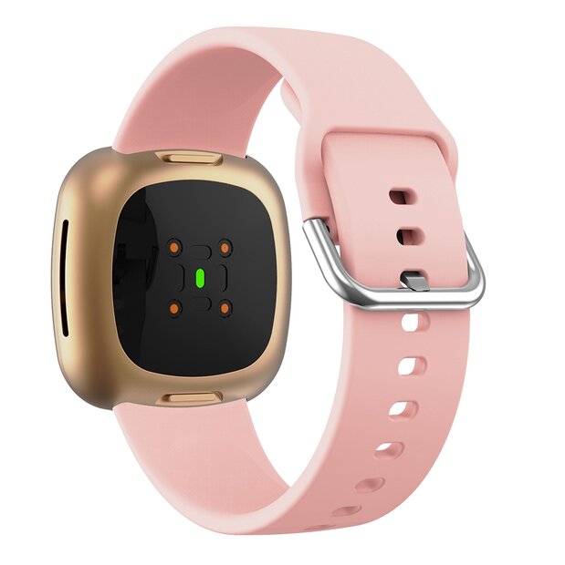 Fitbit Versa 3 &amp; 4 / Sense 1 &amp; 2 - Silikonband - Rosa