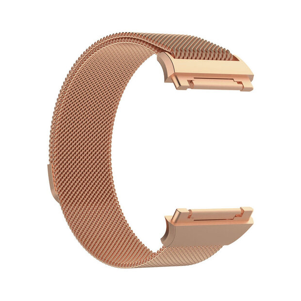Fitbit Ionic Milanaise Armband - Gr&ouml;&szlig;e: Klein - Champagner Gold