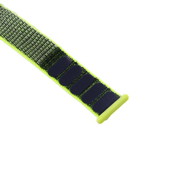 Sport Loop Armband - Gr&uuml;n - Geeignet f&uuml;r Apple Watch 38mm / 40mm / 41mm / 42mm