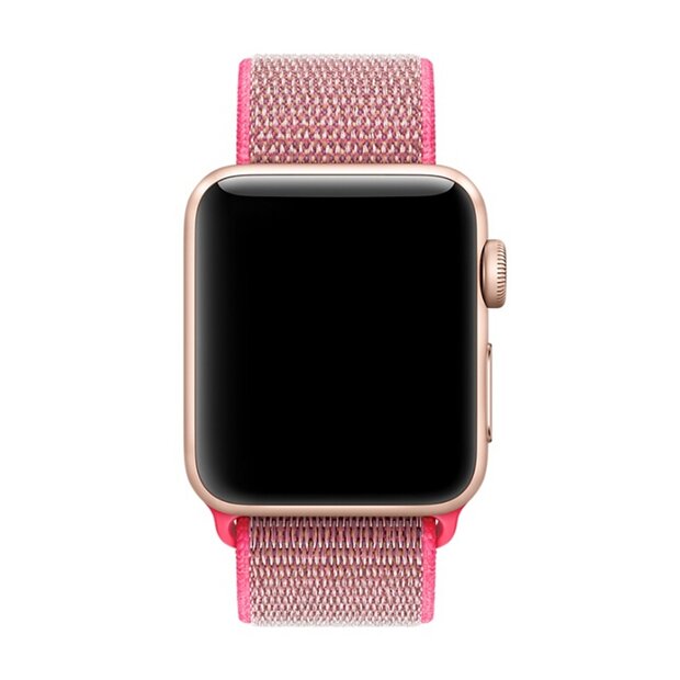 Sport Loop Armband - Pink - Geeignet f&uuml;r Apple Watch 38mm / 40mm / 41mm / 42mm